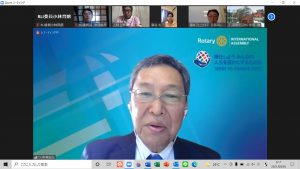 ロータリー・リーダーシップ研究会PARTⅠ(セッション1~3)をZOOMにて開催しました。