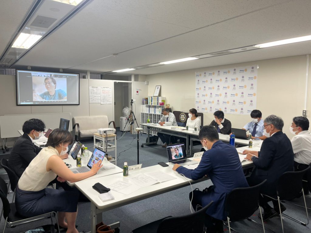 第２回 地区ローターアクト委員会を開催いたしました。