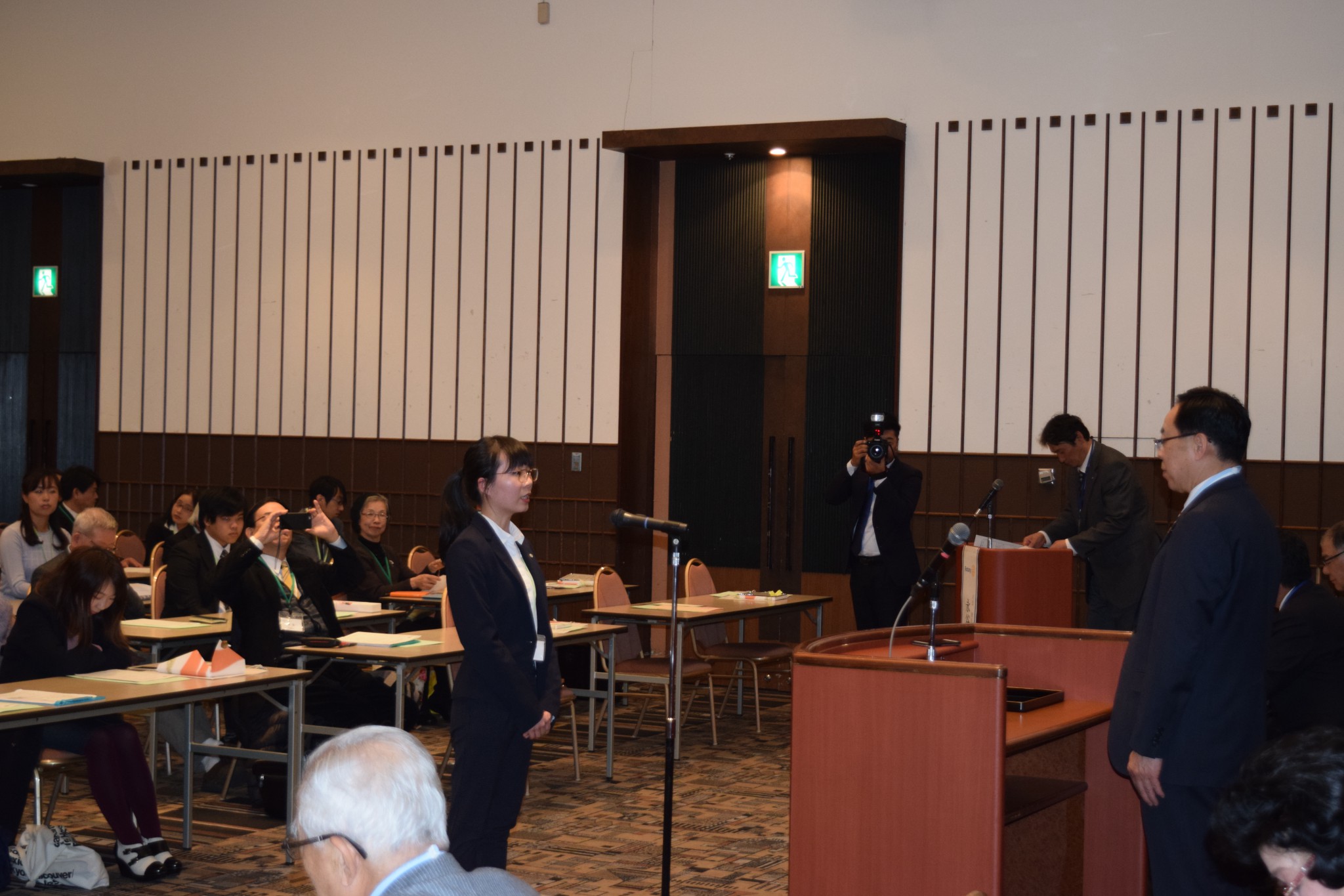 ＲＩ2650地区米山奨学生終了式・歓送会