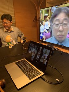 Zoomによるオンライン例会を開催しています