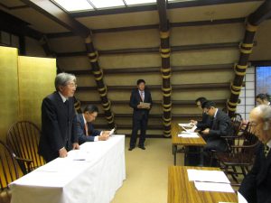 次年度理事役員初顔合わせ会