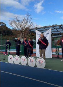 加藤未唯プロとエンジョイテニス