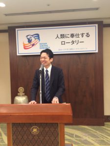 RYLA参加者・輪竹氏