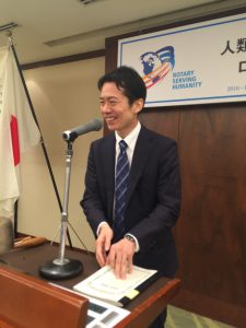 RYLA参加者・輪竹氏