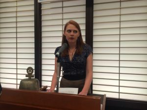 ヘザーさんスピーチ