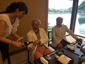 田口会員と青竹会員