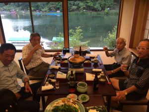 上田会長・奥平会員・権会員・和多田委員長