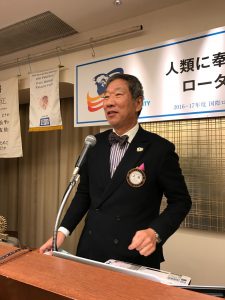 【2月22日】本日の卓話は、西澤会員による『疲労について』です。