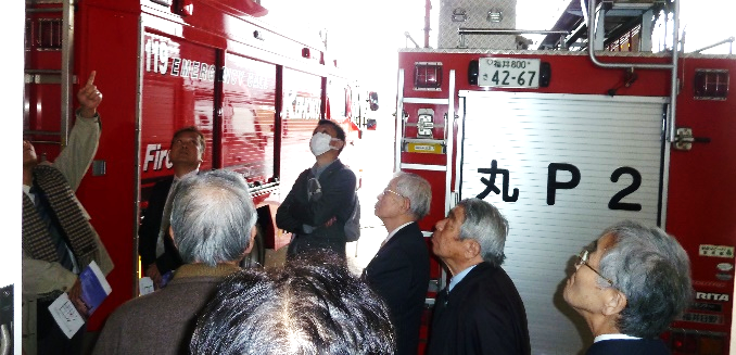 嶺北丸岡消防署の職場訪問を行いました