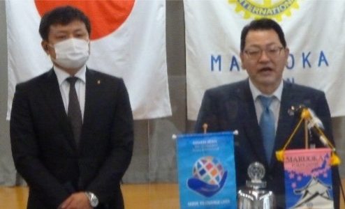 7月12日例会　表敬訪問｜新年度方針発表（２）