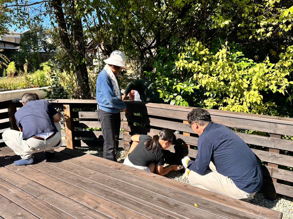 【社会奉仕】フリースクール「てだのふあ」デッキスペース製作寄贈