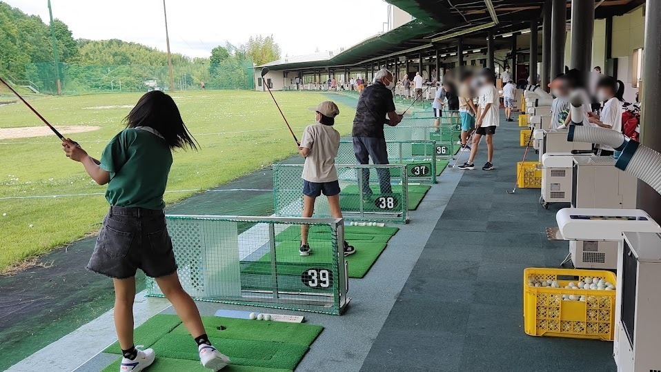 子どもゴルフ教室開催