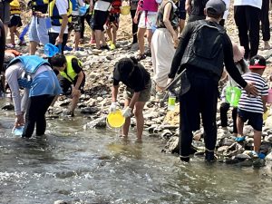 野洲川鮎フェアを開催