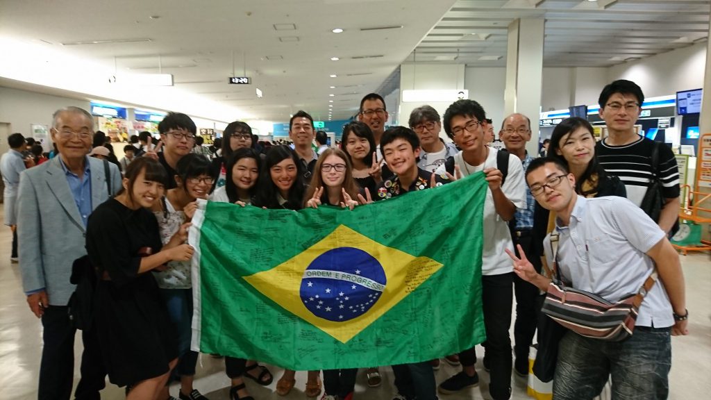 2016-2017年度　青少年交換受入学生　帰国