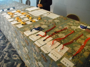 受付準備（幹事団担当）