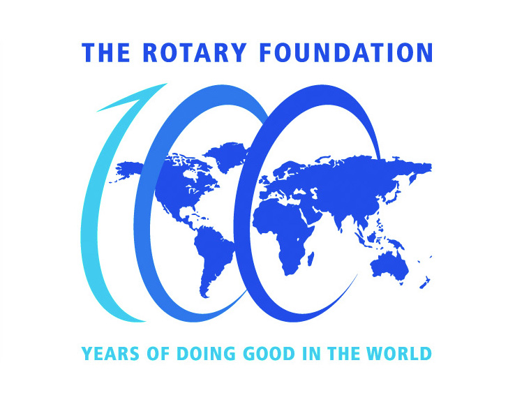 ロータリー財団100周年ロゴ