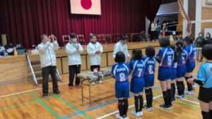 福井水仙ロータリークラブ杯　藤と桜の里小学生バレーボール大会