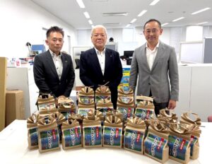 橿原市フードパントリー事業へお米を寄贈