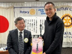 グローバル奨学生　出発前卓話