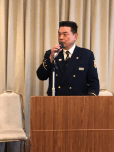 卓話　～奈良県内の消防情勢～　奈良県広域消防組合消防本部　山本　洋様　2月６日