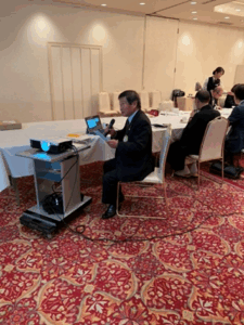 卓話　～ラオス活動報告～　北口会長　1月7日