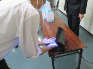 コロナウイルス対策の為の正しい手洗い