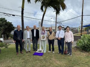 ハワイ火災被災地へ訪問