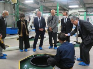 会社訪問（豊澤酒造(株)）