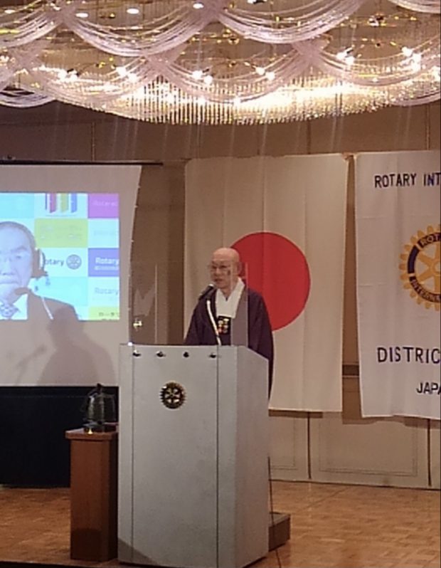 緊急事態宣言下、無観客職業奉仕講演会を開催しました。