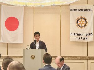 ＩＭ第3組新入会員セミナーで「MyROTARY」の説明と登録依頼