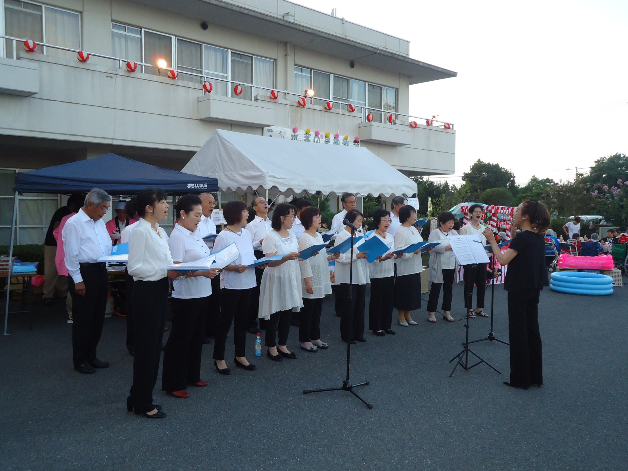 高齢者福祉施設「水茎の里」訪問