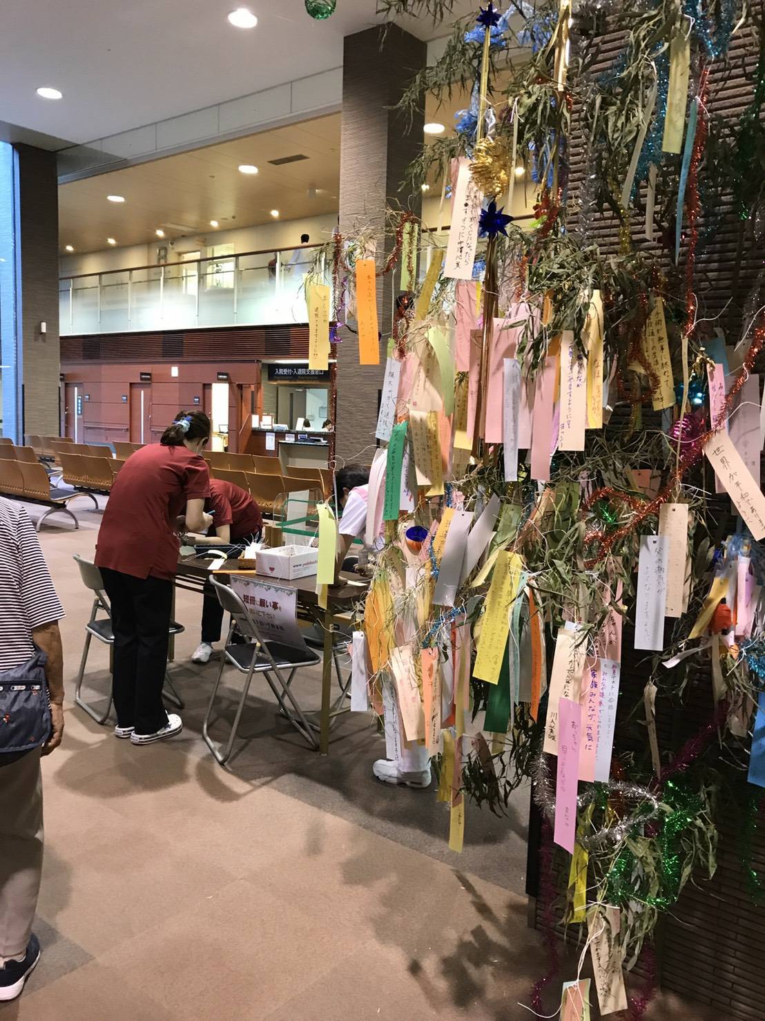 七夕飾り寄贈事業