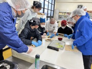 小学生による体験授業