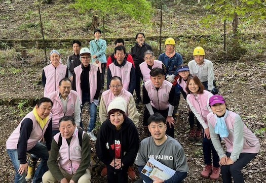 森を守るために重要な除伐活動