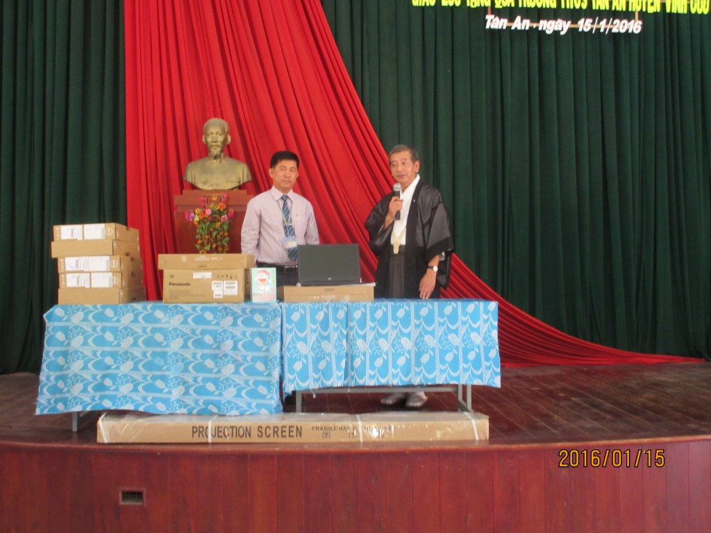 ベトナムの子供達に日本文化を伝える