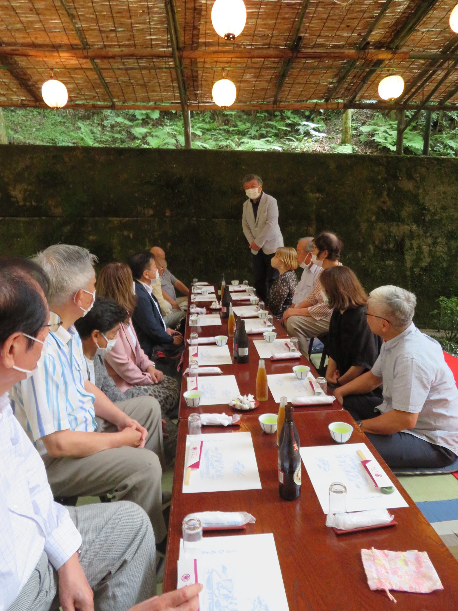 8月27日（土）　貴船ひろ文にて納涼床を楽しみました！