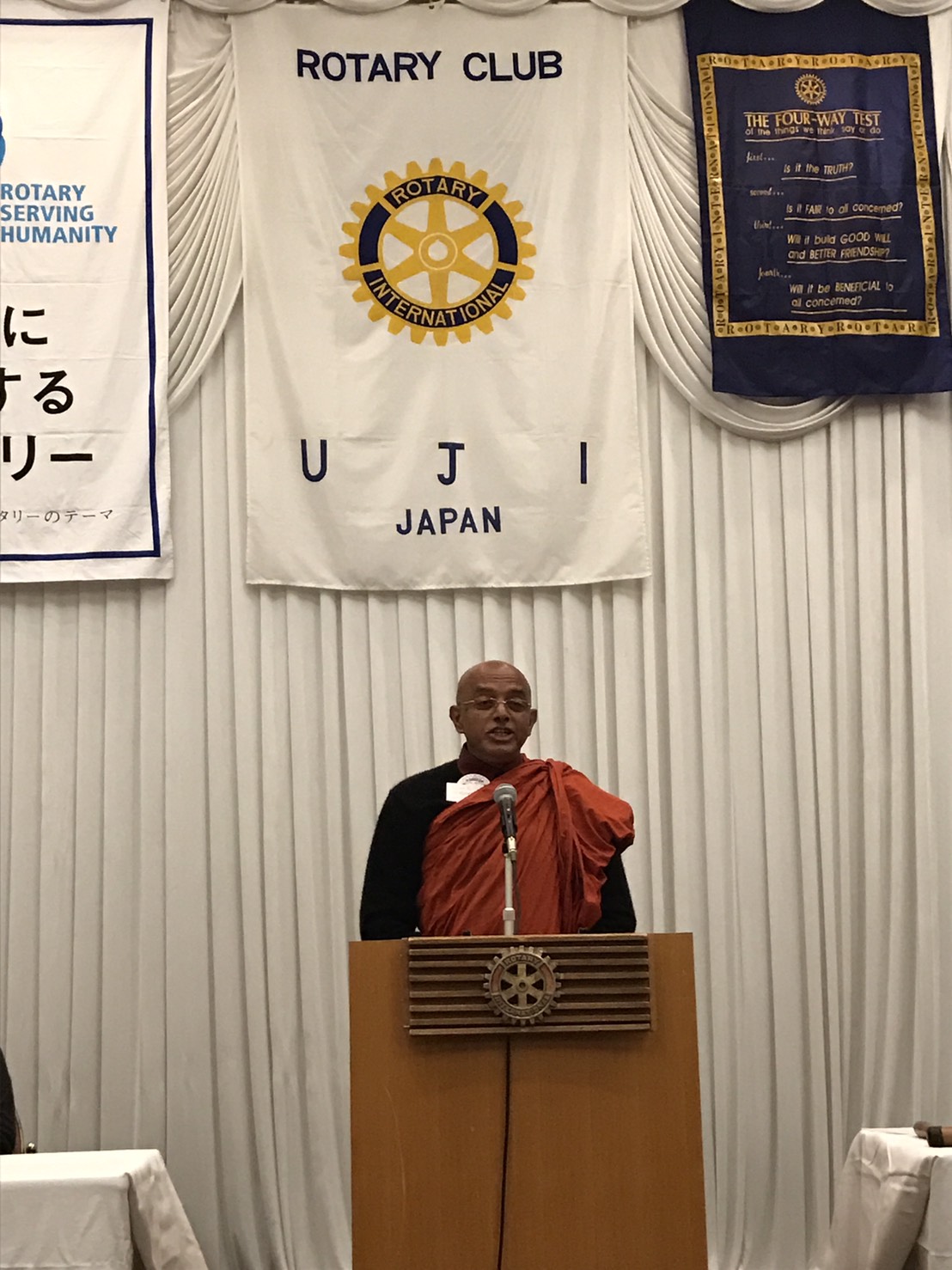 国際ロータリー3220地区（スリランカ）2017-2018年の地区ガバナーエレクト来宇