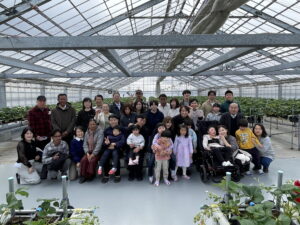 いちご狩り家族例会＆ブンネンさん送別会