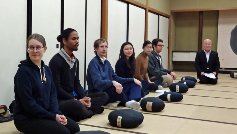 国際奉仕事業　永平寺特別坐禅体験会　2017年３月12日（日）