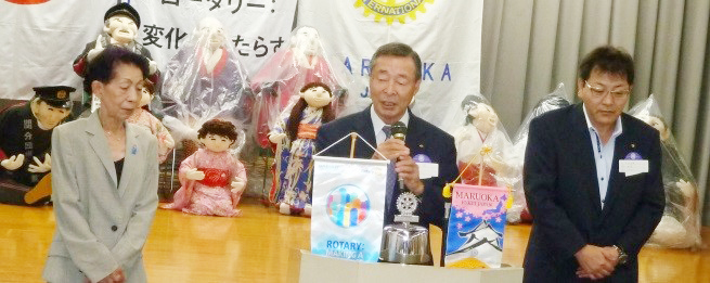 山中RC、三国RCの表敬訪問