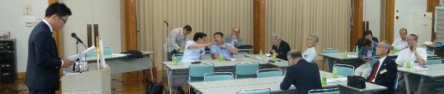 7月9日例会　新年度方針発表②｜軟式野球大会、ソフトボール大会報告