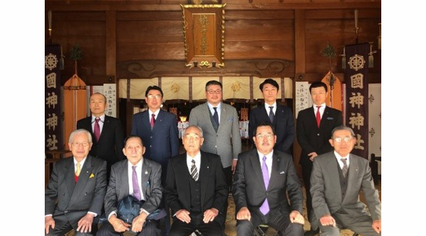 國神神社新年参拝