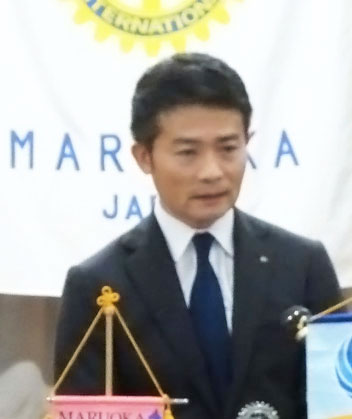 3月11日例会　卓話『福井県経済の現状と今後の課題について』