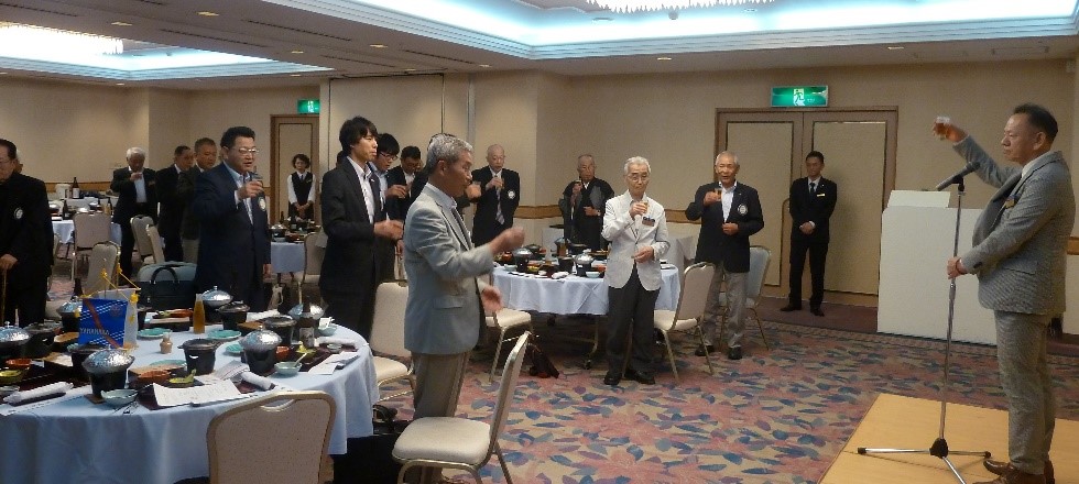 9月10日例会　山中ＲＣとの合同例会