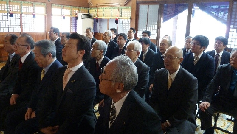 1月6日例会　新年参拝