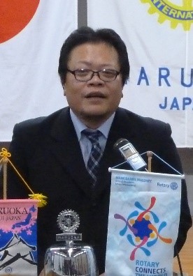 12月2日例会　新入会員卓話