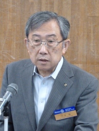 6月8日例会　新入会員卓話