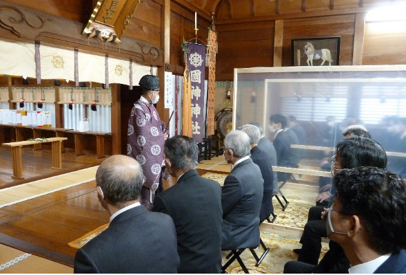 1月6日例会　新年参拝例会