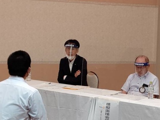 三国高校就職希望者模擬面接事業