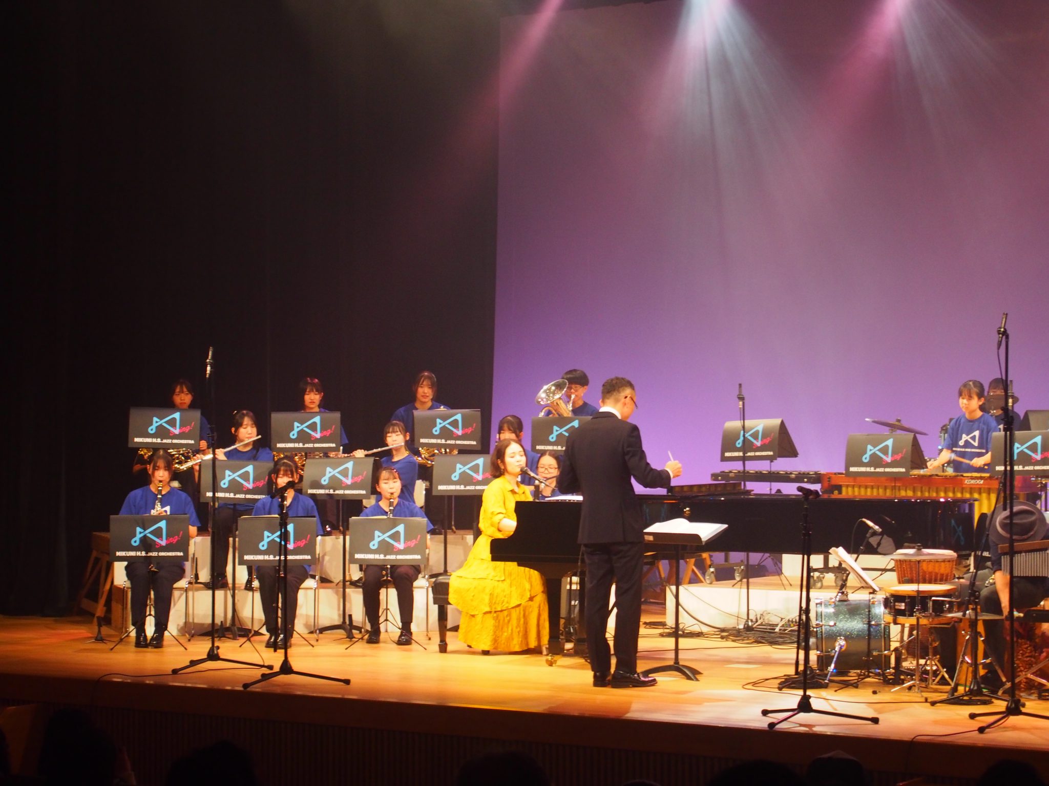 三国高校吹奏楽部・ヒナタカコ Collaboration Concert